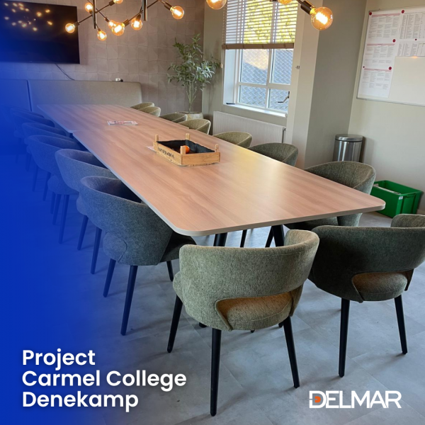 Oplevering personeelskamer Carmel College Denekamp